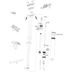 ROCKSHOX Ersatzteile Reverb Stealth Sattelstütze (C1 / 2020)