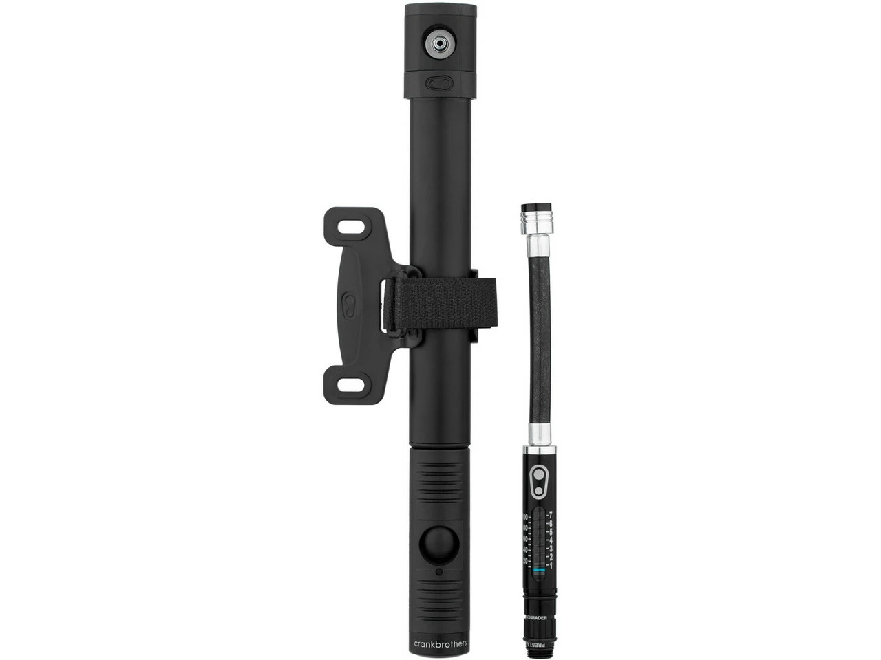 Crankbrothers Klic HV Minipumpe Mit Manometer