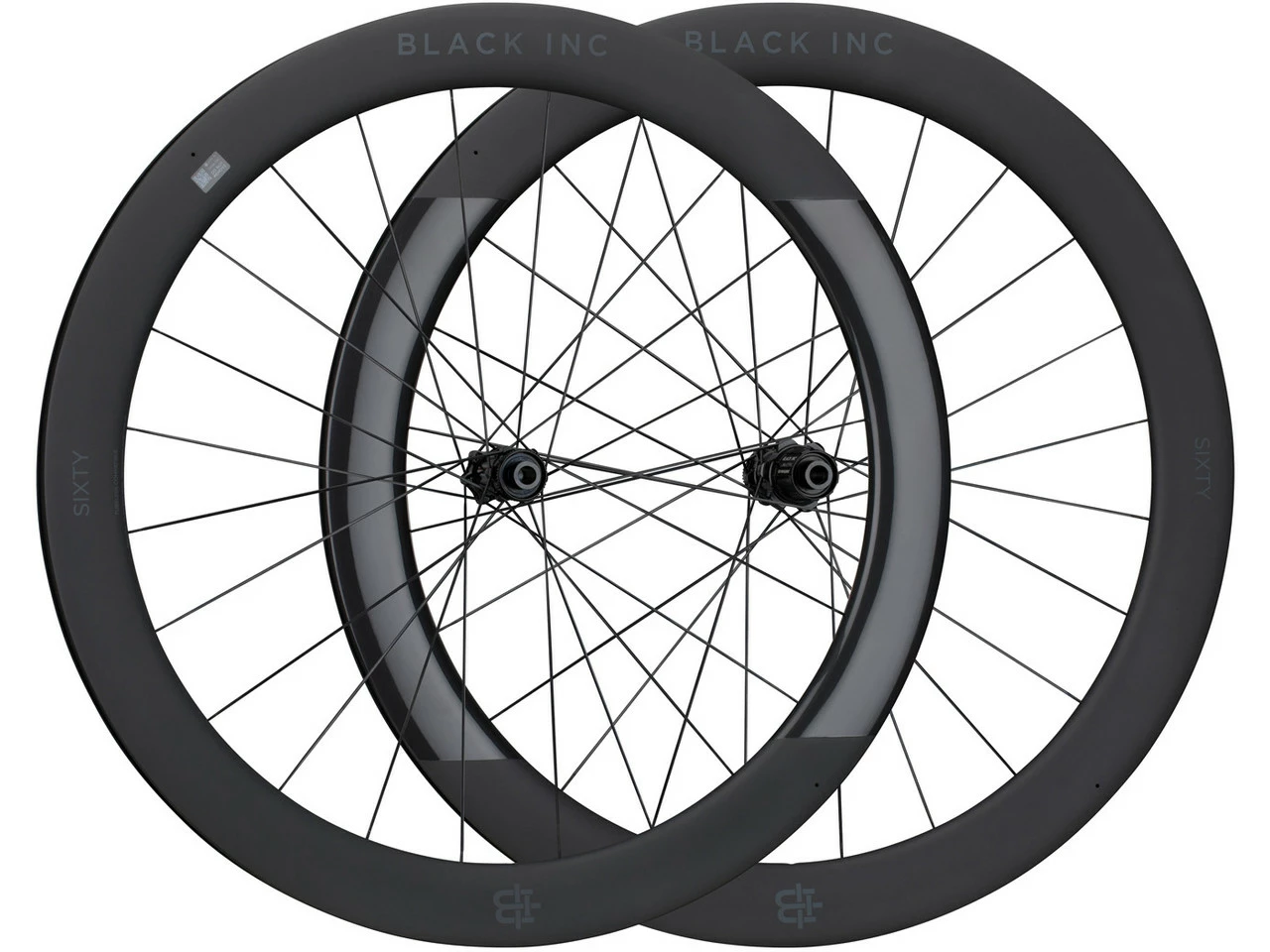 Black Inc Sixty All-Road Disc Center Lock Carbon 28" Laufradsatz