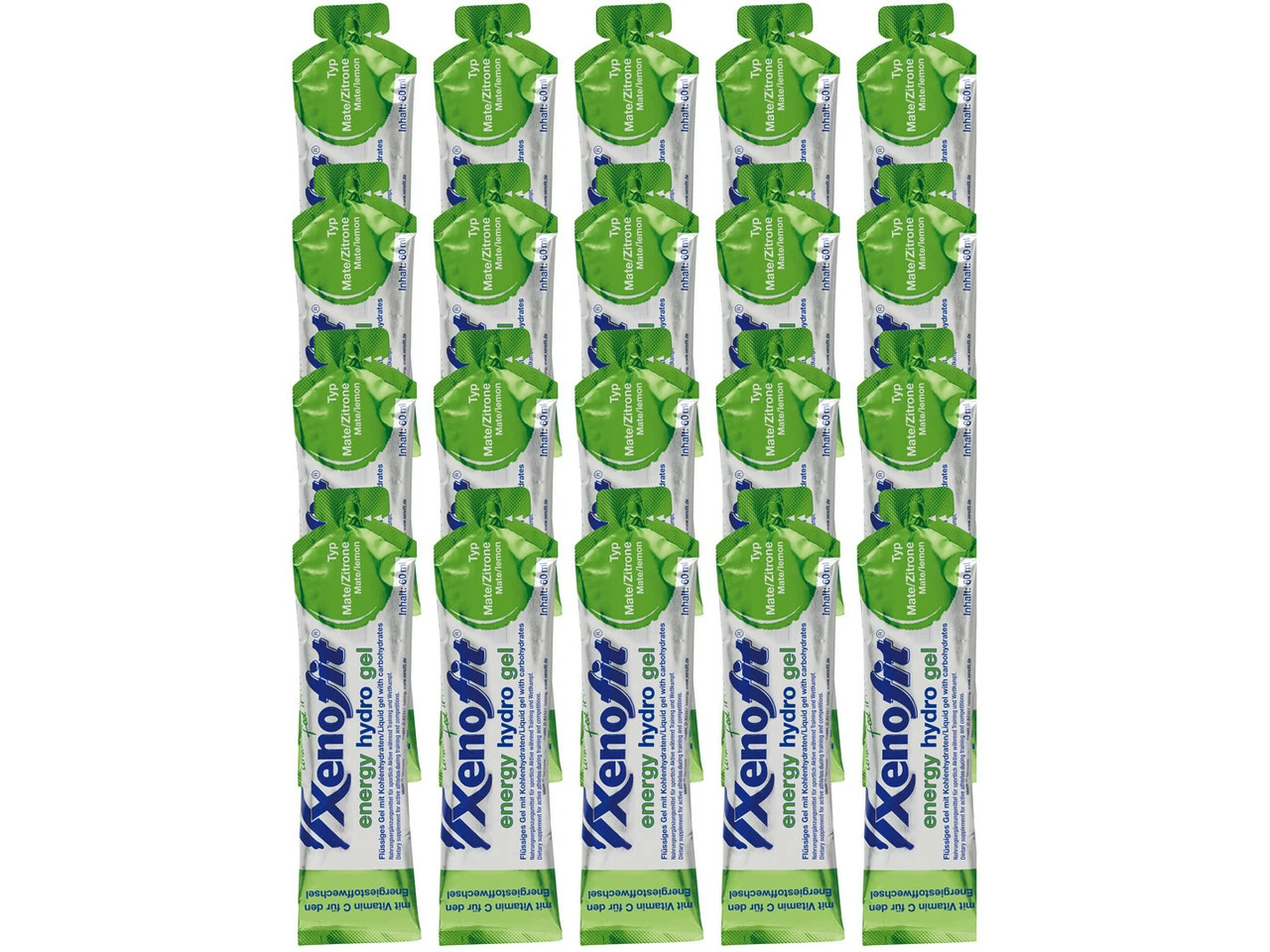 Xenofit Energy Hydro Gel - 20 Stück - Image 2