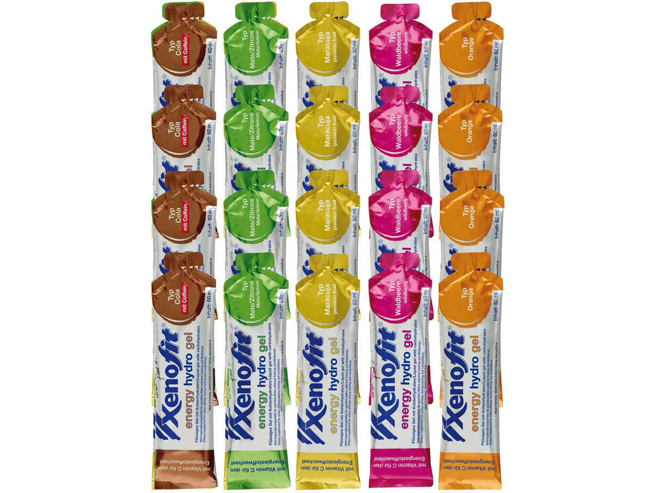 Xenofit Energy Hydro Gel - 20 Stück - Image 6