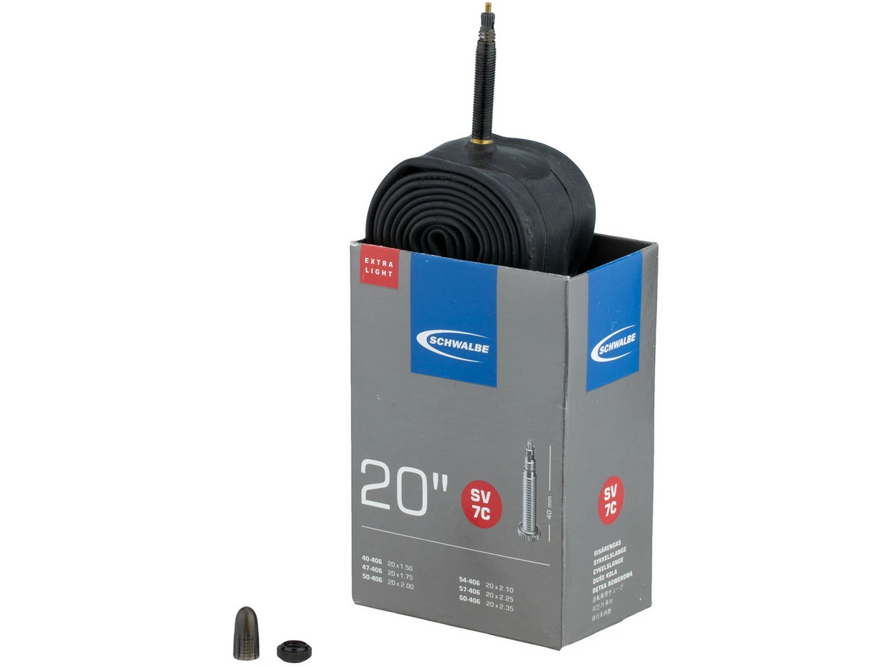 Schwalbe Schlauch 7C Extralight Für 20" - Image 2