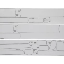 Yeti Cycles Rahmenschutzfolien-Set Gen2 Für SB130 / SB140 / SB150 / SB165