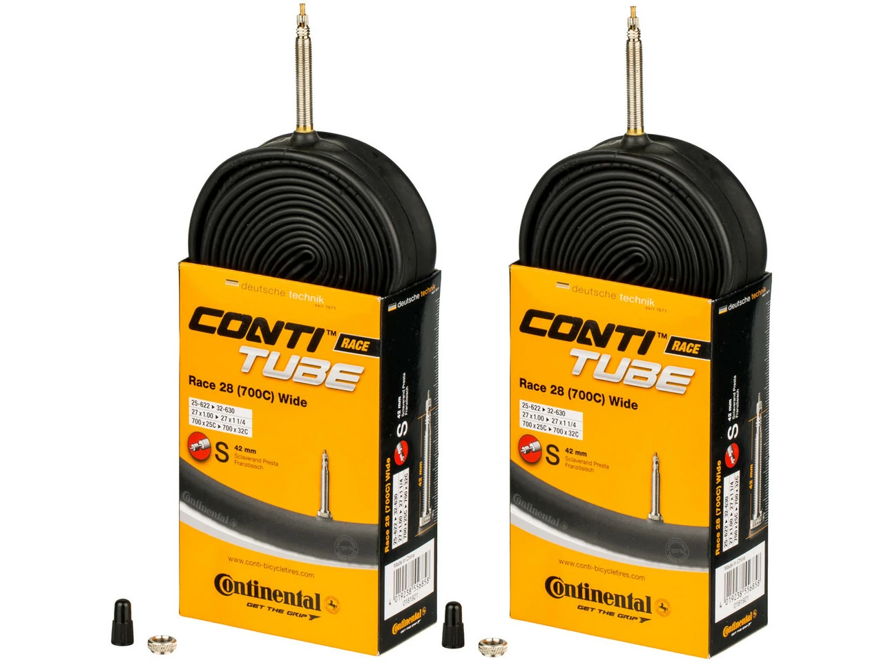 Continental Schlauch Race 28 Wide - 2 Stück