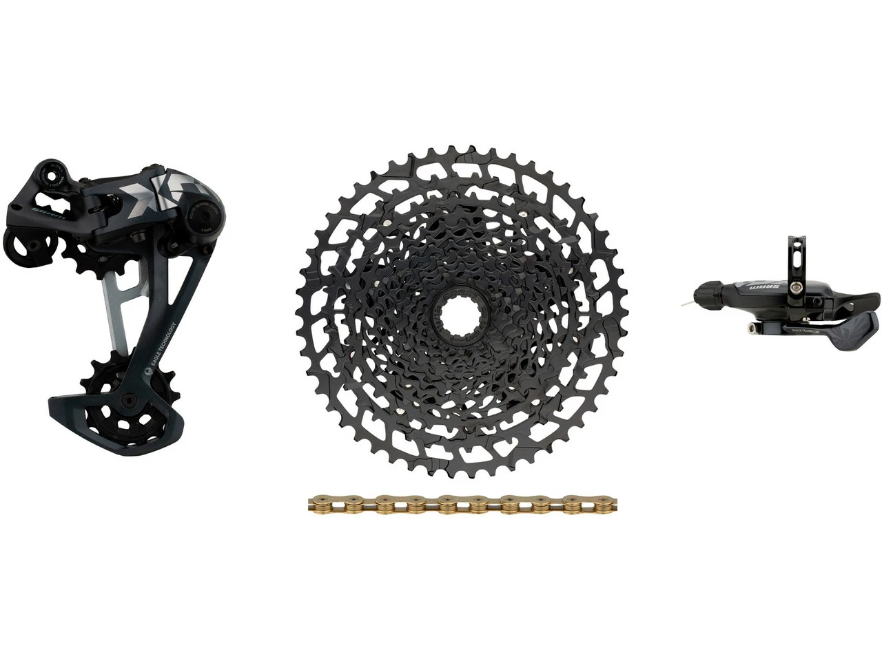 SRAM X01 Eagle 1x12-fach E-Bike Upgrade-Kit Mit Kassette Für Shimano