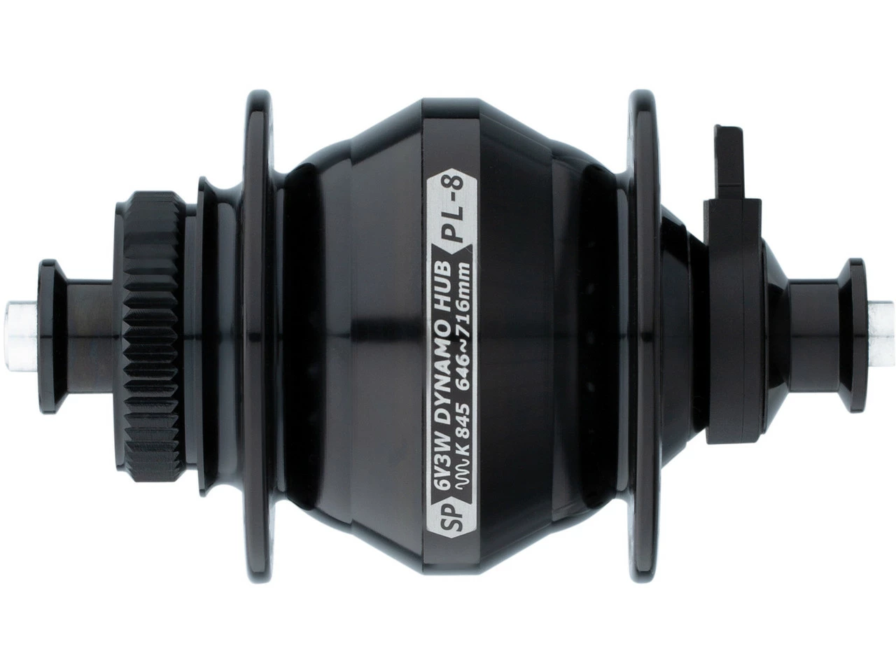 Shutter Precision Nabendynamo PL-8 Disc Center Lock