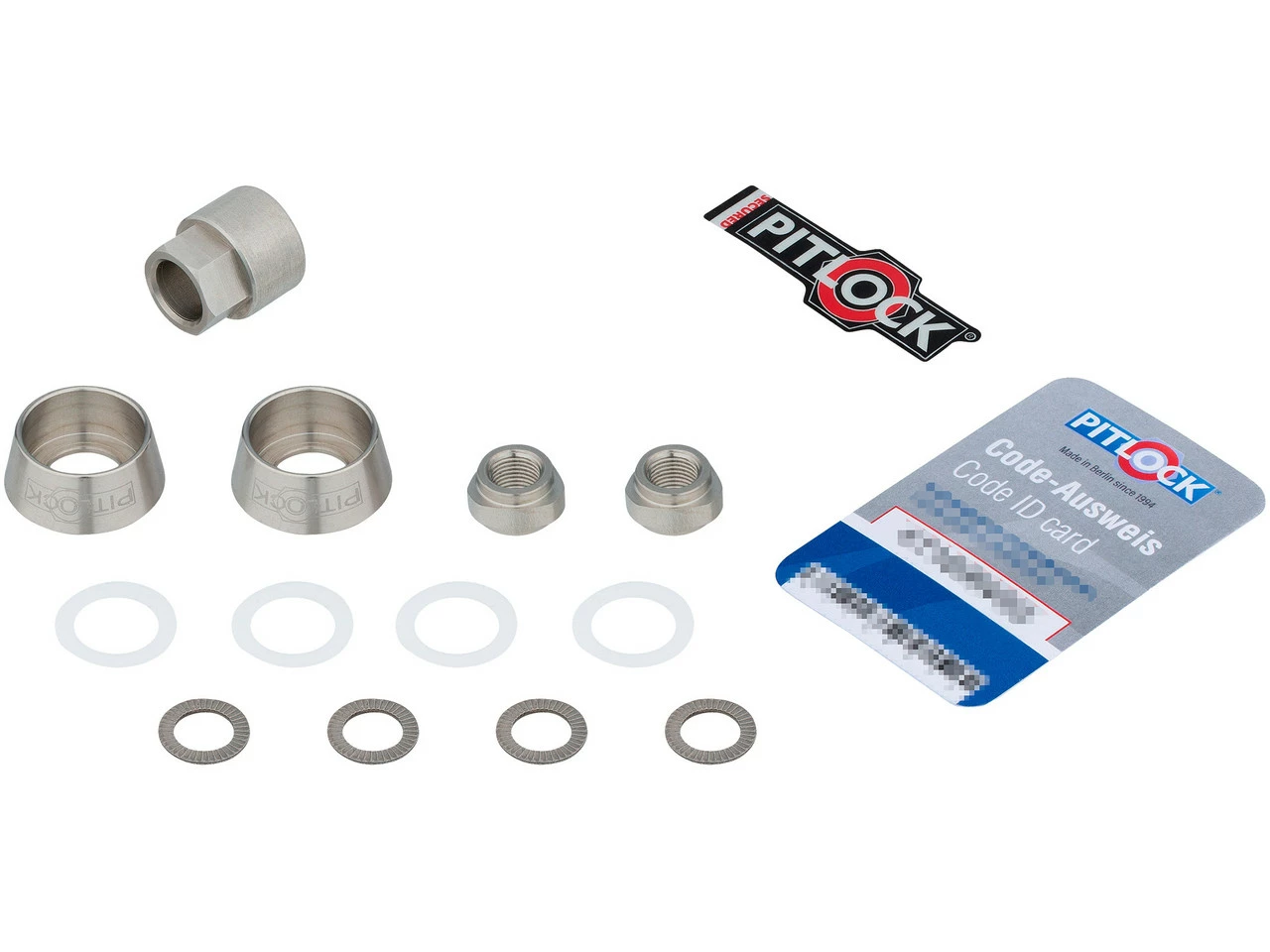 Pitlock Sicherung Set M10 Für Rohloff Vollachsen – Bild 2