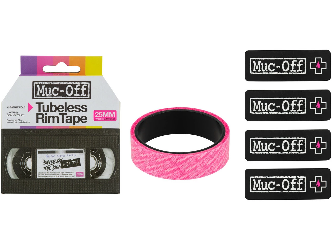 Muc-Off Rim Tape Felgenband 10 M – Bild 2