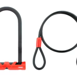 Abus Ultimate 420 Bügelschloss Mit Cobra 10/120 Kabel Und USH Halter