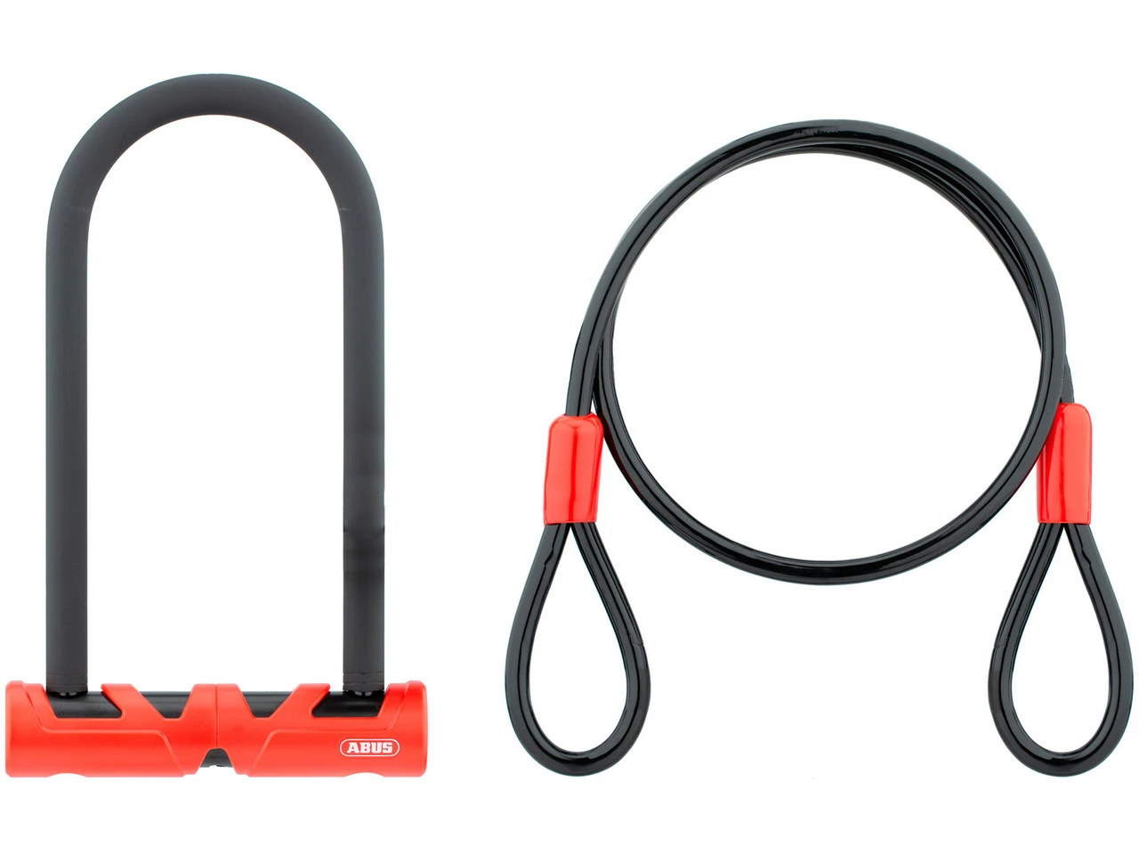 Abus Ultimate 420 Bügelschloss Mit Cobra 10/120 Kabel Und USH Halter