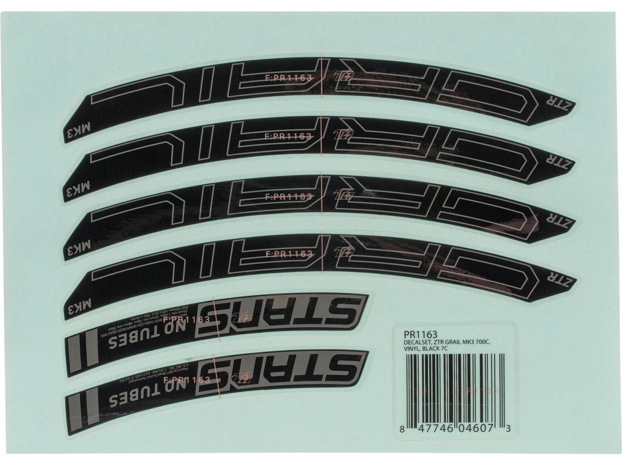 Notubes Decal-Set Für ZTR Grail MK3
