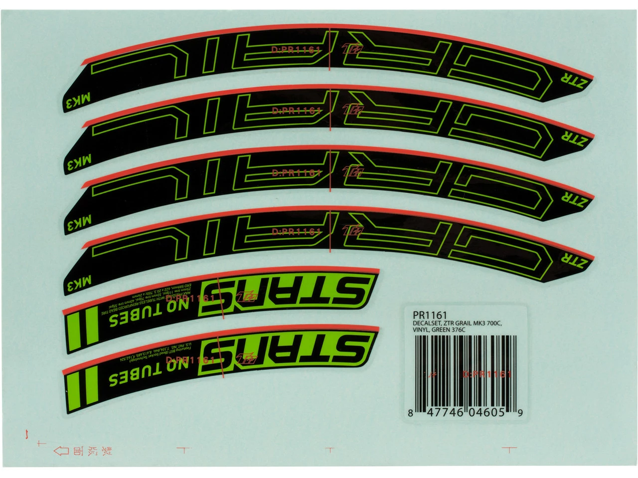 Notubes Decal-Set Für ZTR Grail MK3 - Image 3
