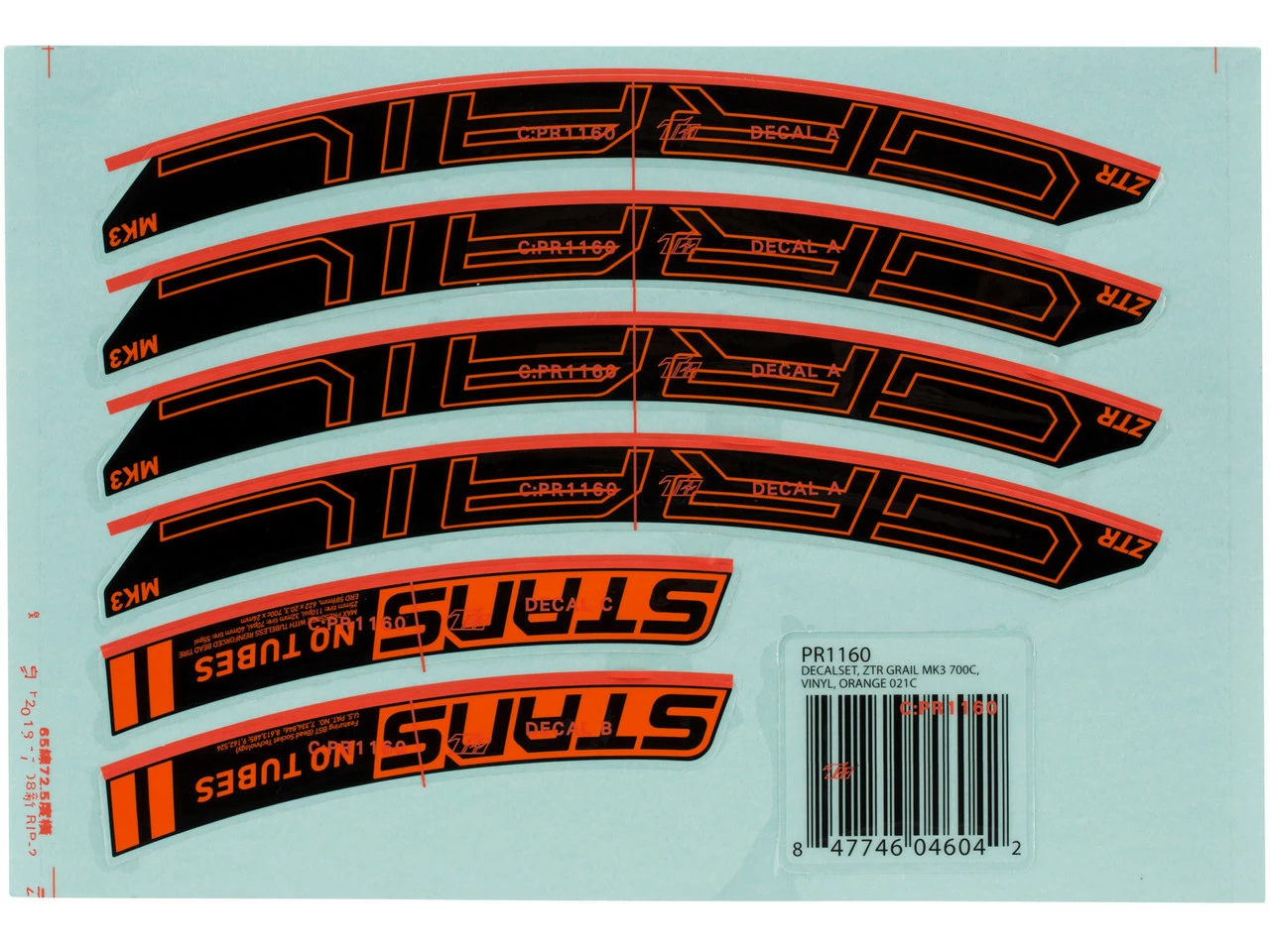 Notubes Decal-Set Für ZTR Grail MK3 - Image 5