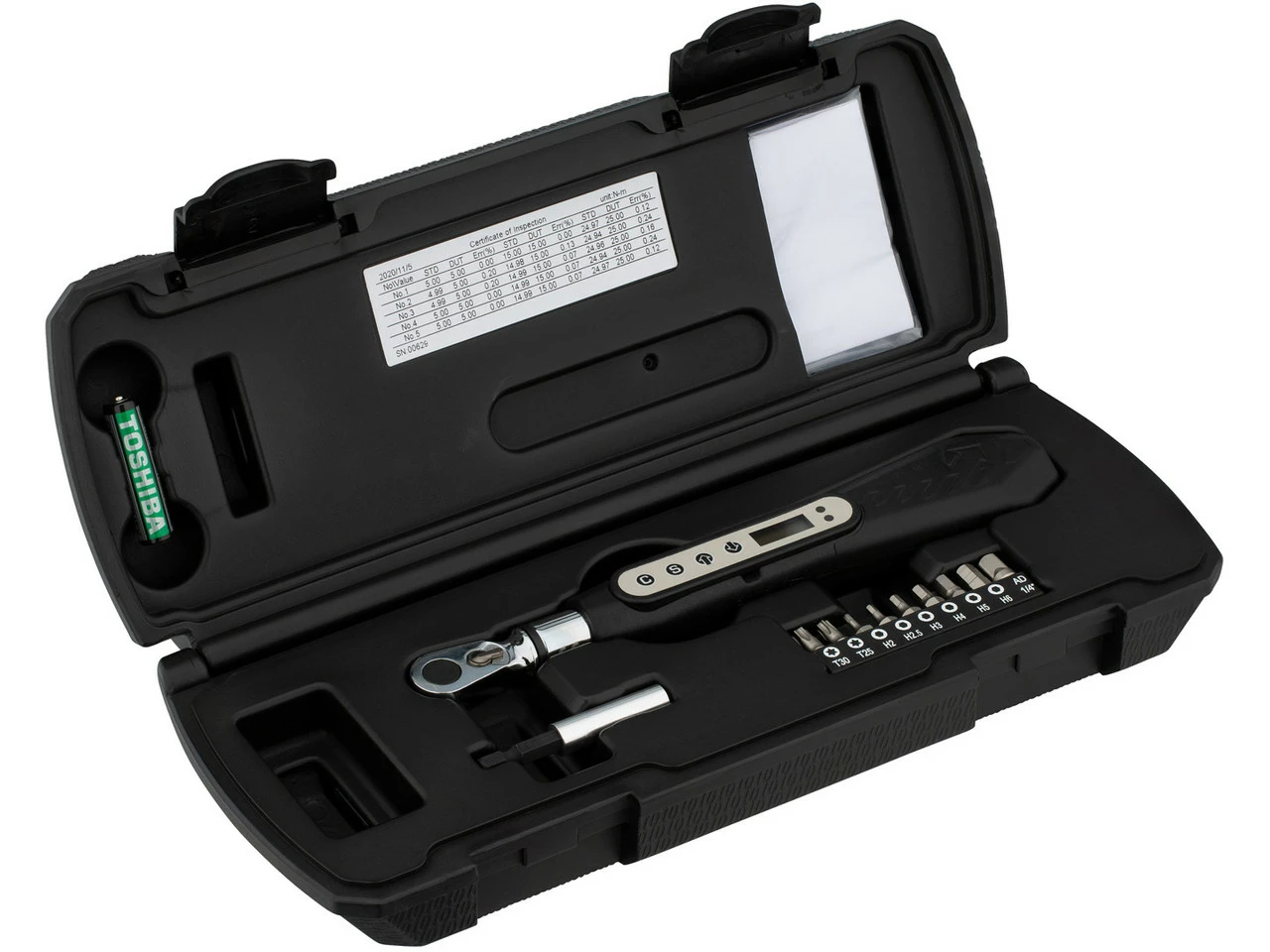 Pro Team Digital Drehmomentschlüssel 1-25 Nm Mit Bitset - Image 6