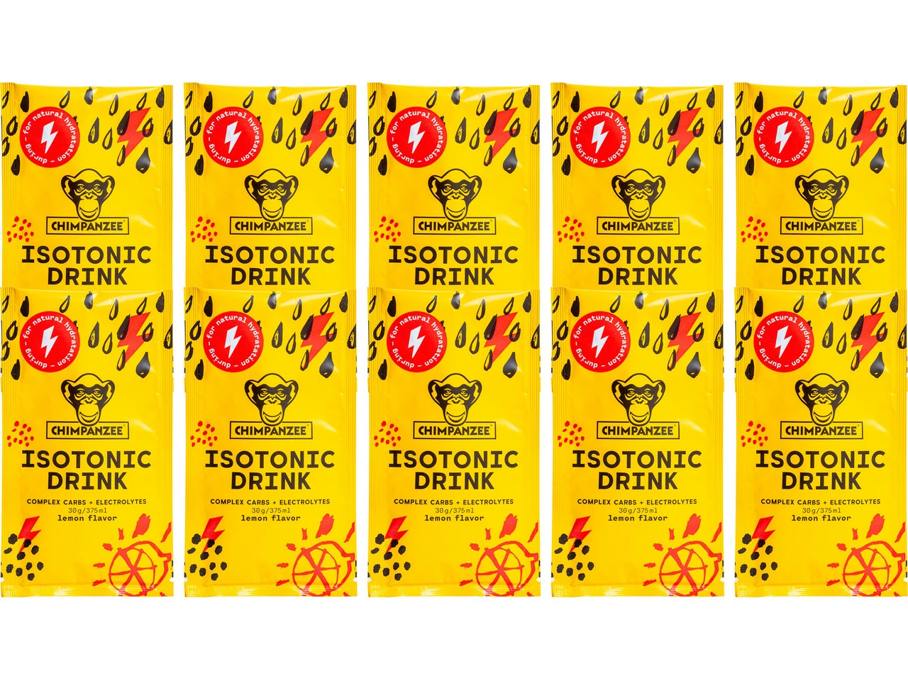 Chimpanzee Energy Drink Isotonisches Sportgetränk - 10 Stück - Image 2