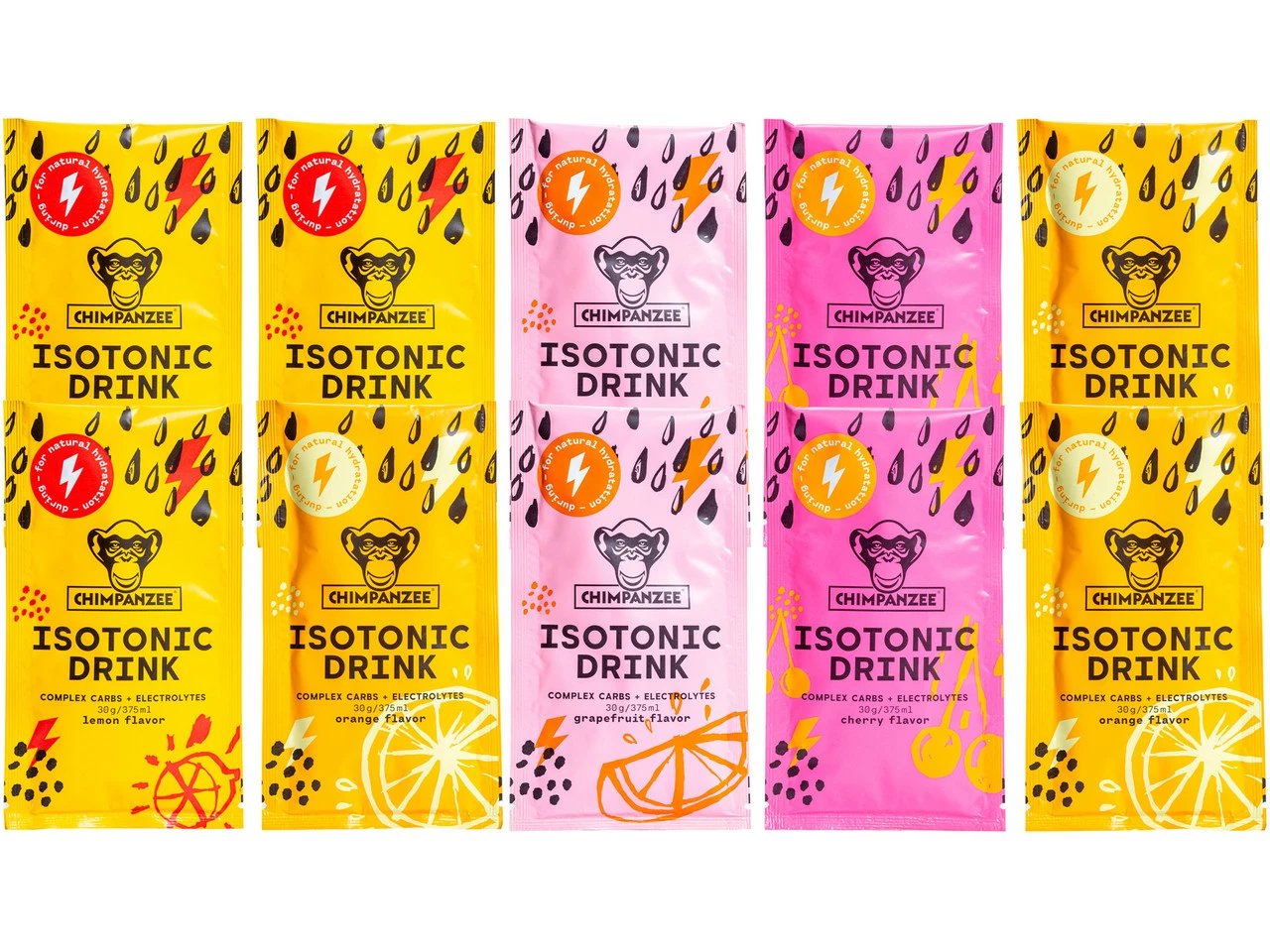 Chimpanzee Energy Drink Isotonisches Sportgetränk - 10 Stück - Image 3