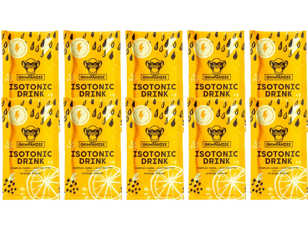 Chimpanzee Energy Drink Isotonisches Sportgetränk - 10 Stück - Image 4