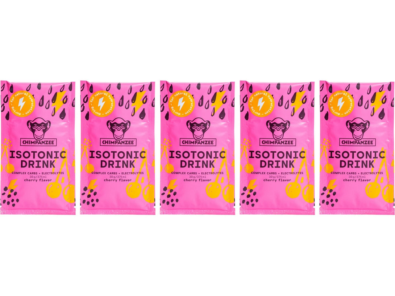 Chimpanzee Energy Drink Isotonisches Sportgetränk - 5 Stück - Image 4