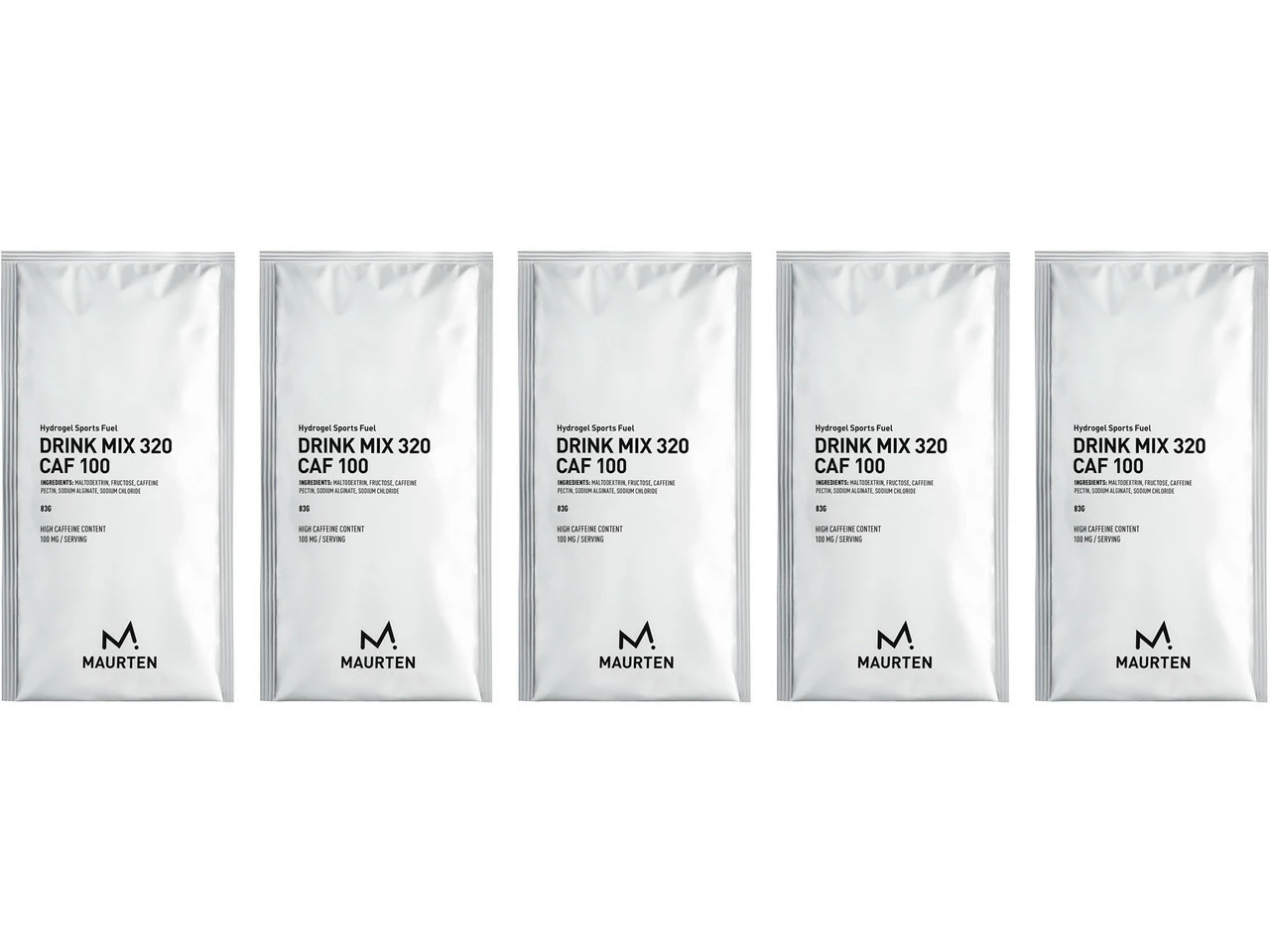 Maurten Drink Mix 320 CAF 100 Getränkepulver - 5 Stück