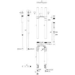 ROCKSHOX Ersatzteile BoXXer Select/Ultimate (C2 / 2020-2021)