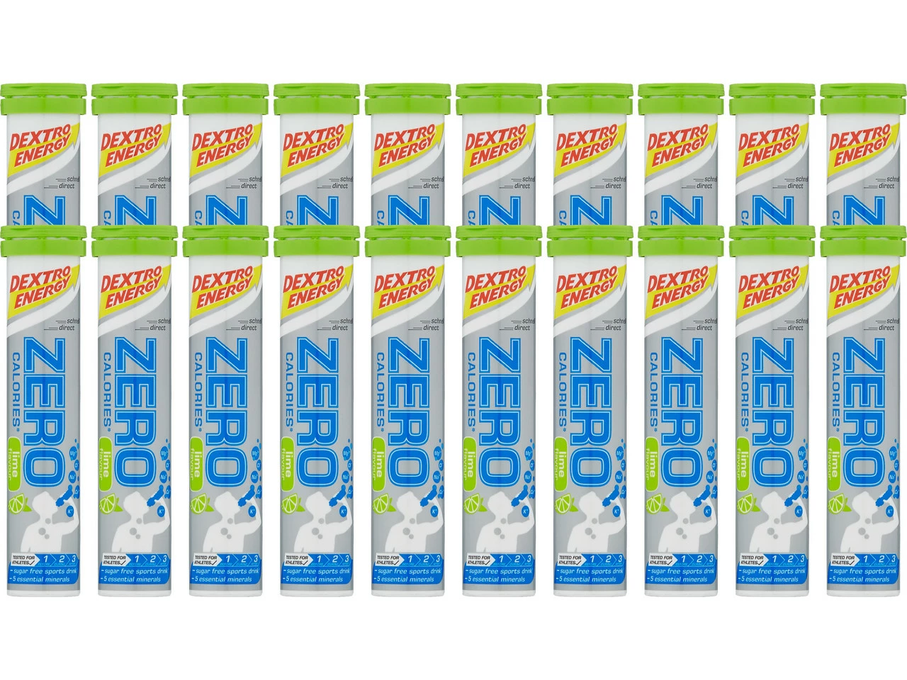 Dextro Energy Brausetabletten Zero Calories - 20 Stück - Image 2