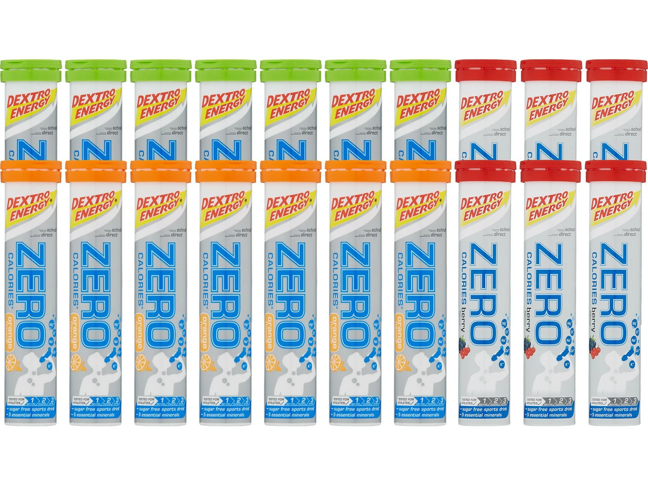 Dextro Energy Brausetabletten Zero Calories - 20 Stück - Image 4