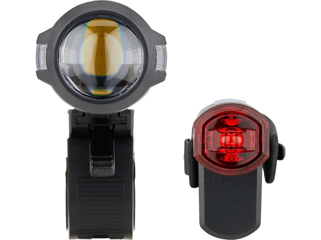 AXA Compactline 20 USB Frontlicht + Rücklicht Set Mit StVZO-Zulassung – Bild 3