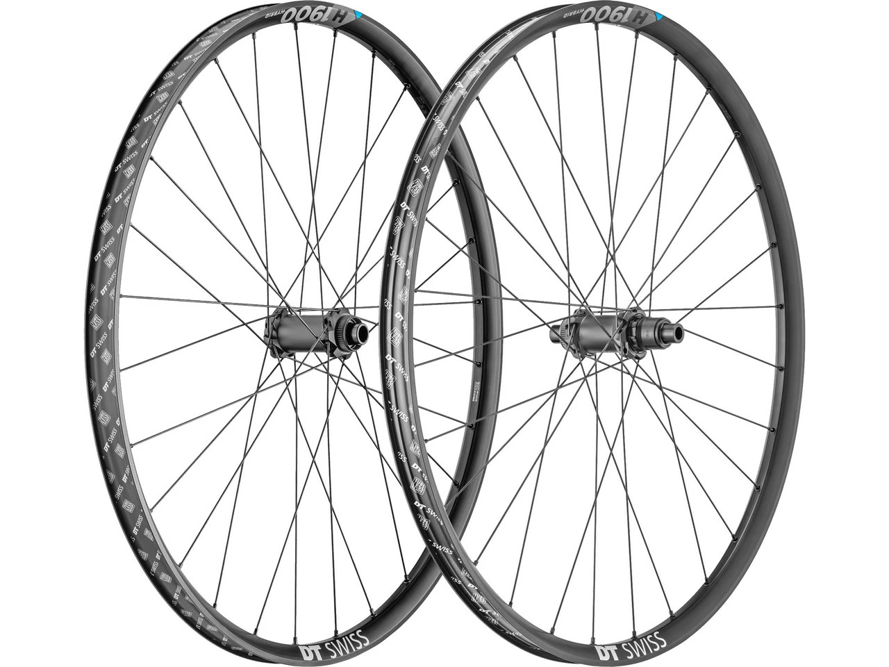 Dt-swiss H 1900 SPLINE 27,5" 30 Boost Disc Center Lock Hybrid Laufradsatz
