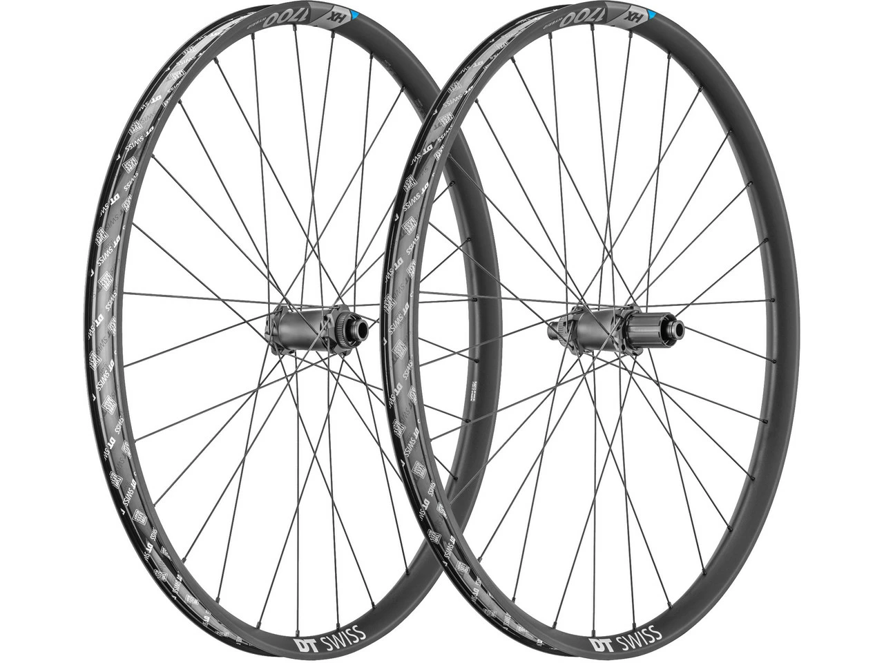 Dt-swiss HX 1700 SPLINE 27,5" 35 Boost Disc Center Lock Hybrid Laufradsatz