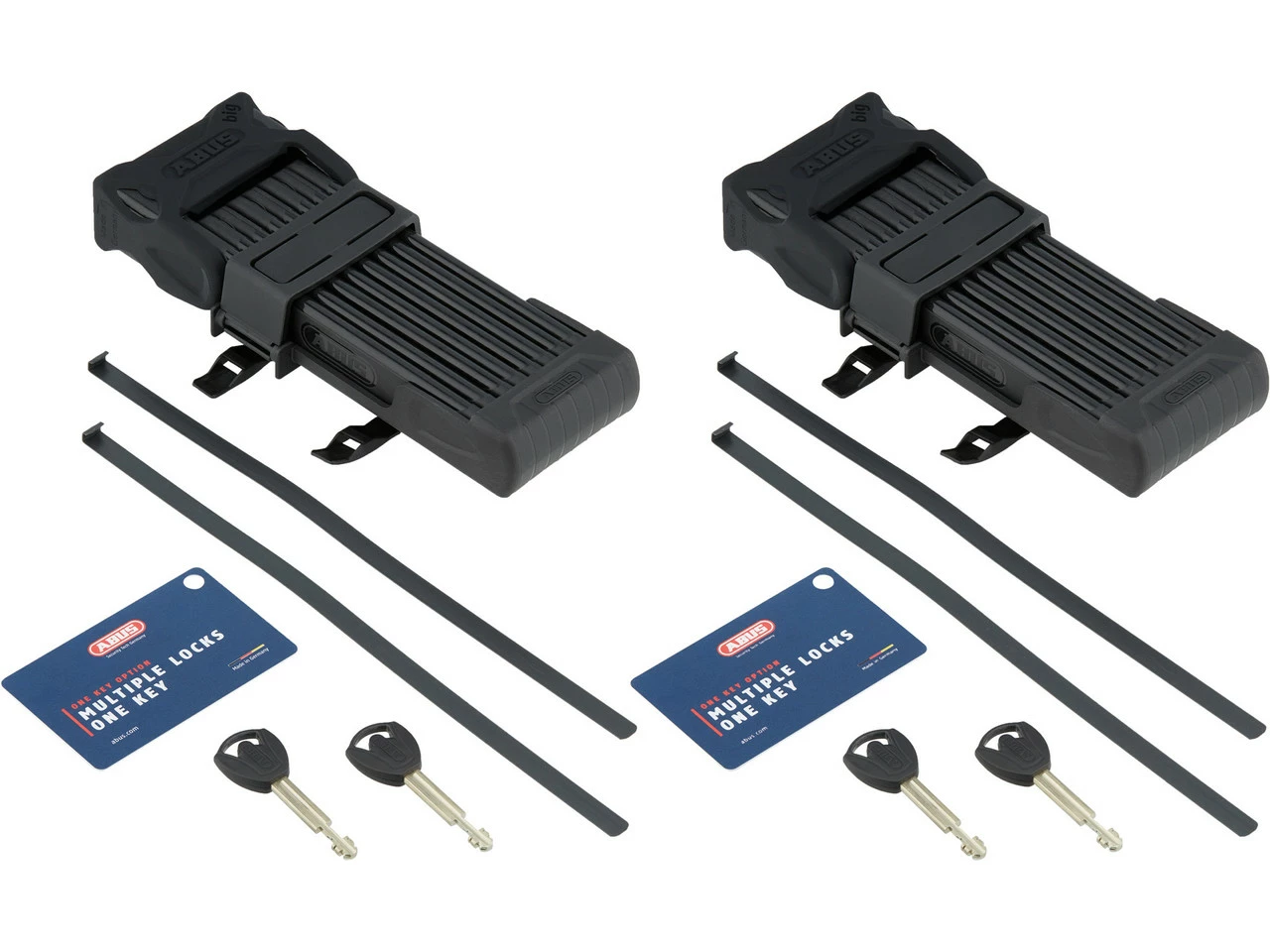 Abus Bordo Big 6000K Faltschloss TwinSet Mit SH Halter - Image 5