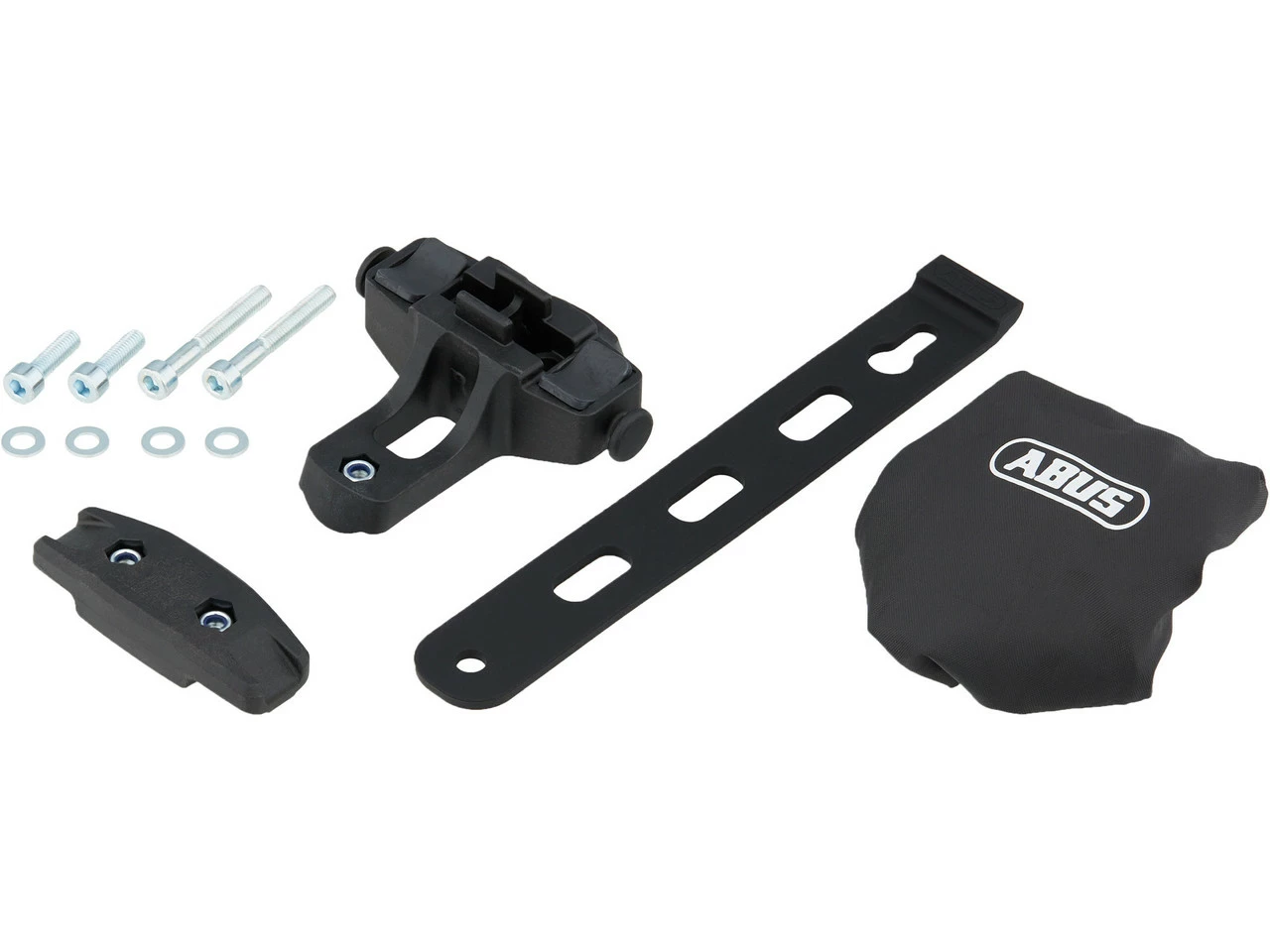 Abus SH SF Bordo Universalhalter Zur Sattelmontage + Raincap Schutzhülle – Bild 3