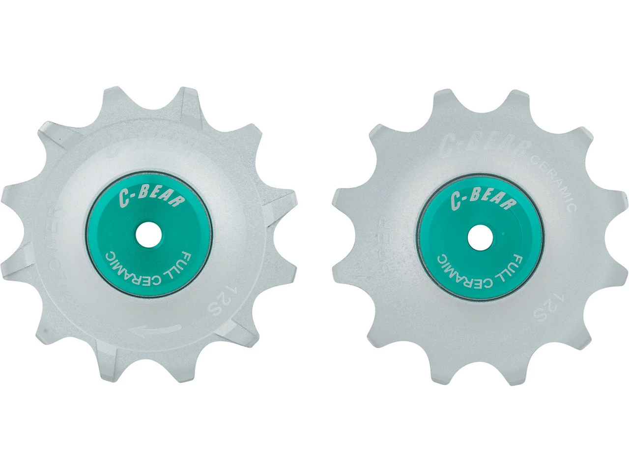 C-Bear Schalträdchen Aluminium SRAM AXS Road 12-fach Full Ceramic