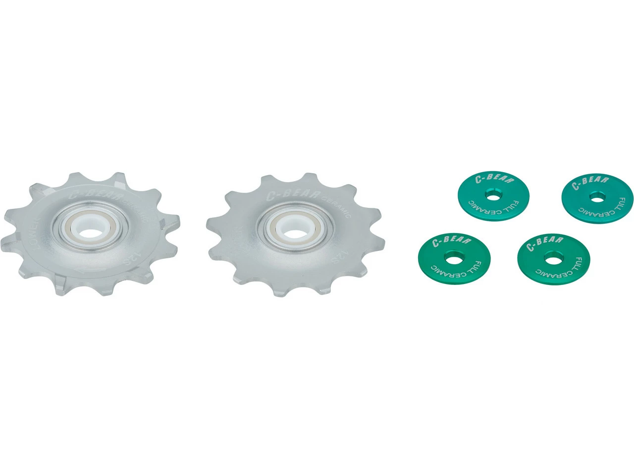 C-Bear Schalträdchen Aluminium SRAM AXS Road 12-fach Full Ceramic - Image 2