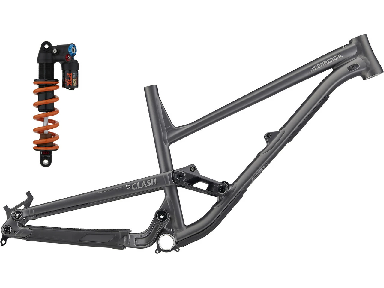 Commencal Clash 27,5" Rahmenkit Mit Fox DHX2 Dämpfer