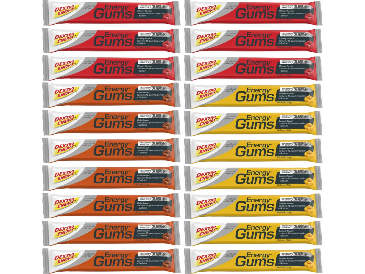 Dextro Energy Energy Gums - 20 Stück - Image 4