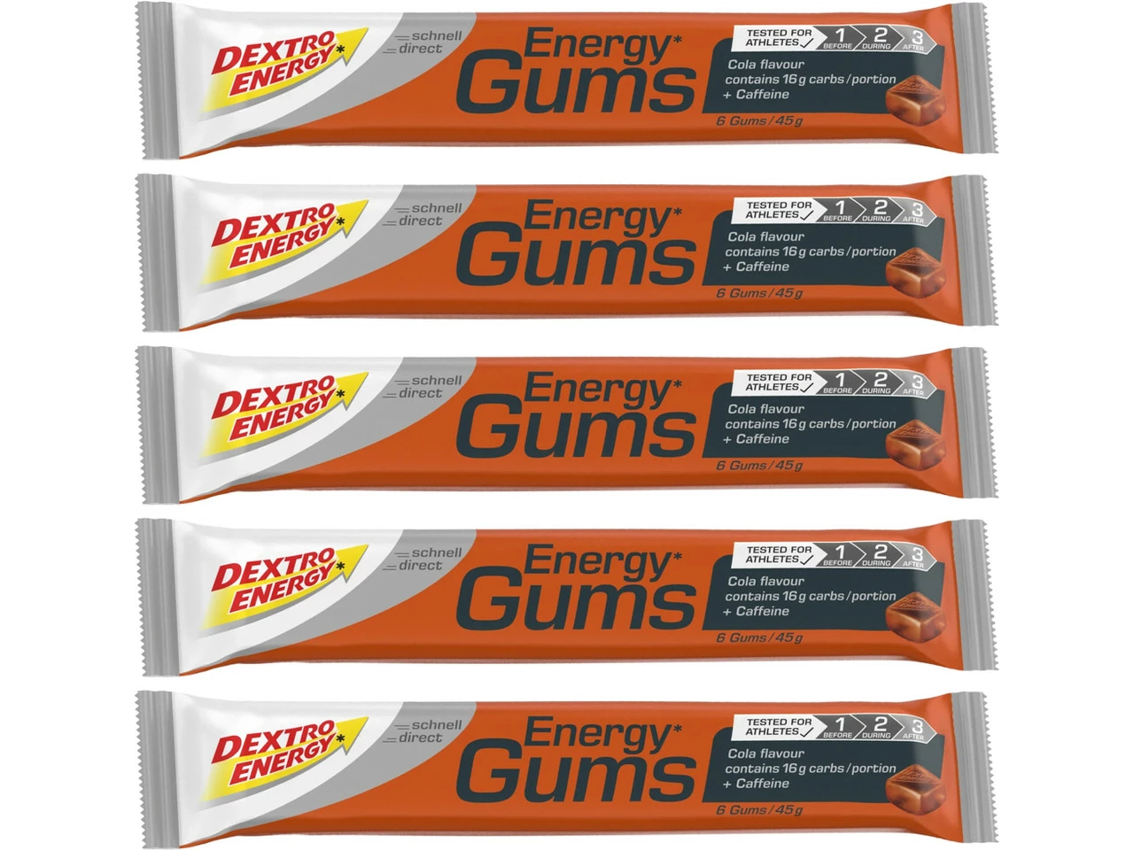 Dextro Energy Energy Gums - 5 Stück – Bild 2