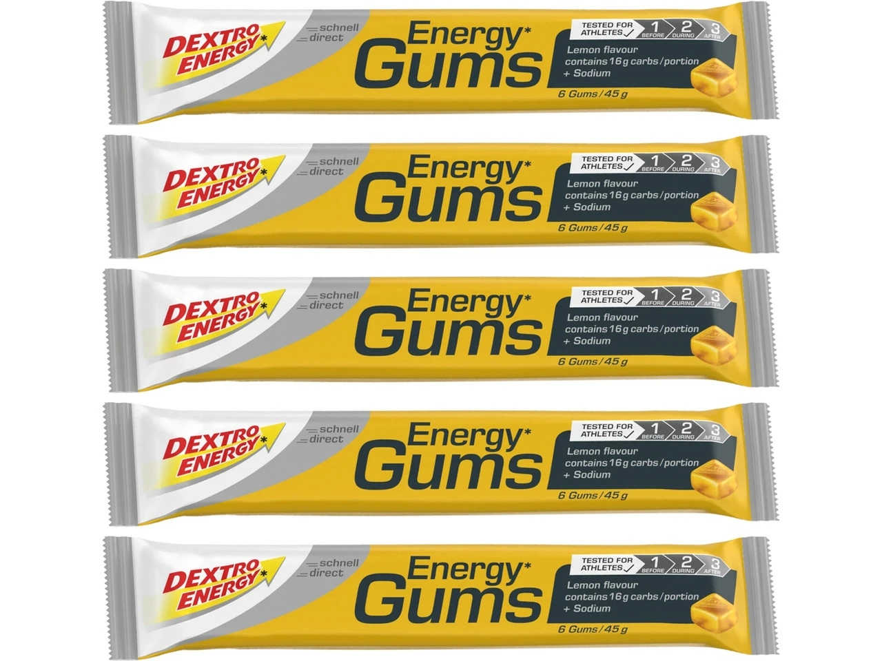 Dextro Energy Energy Gums - 5 Stück – Bild 3