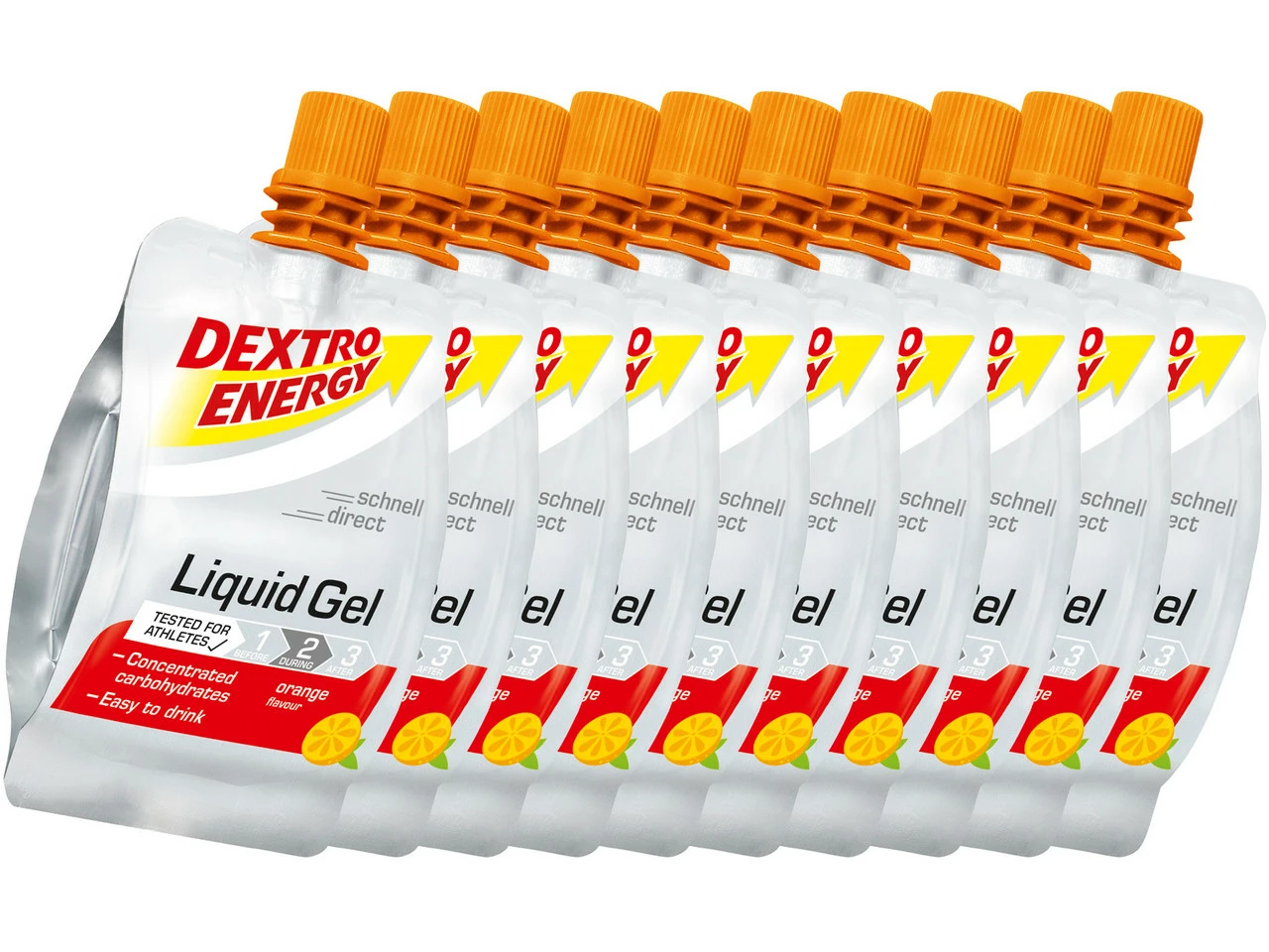 Dextro Energy Liquid Gel - 10 Stück - Image 2