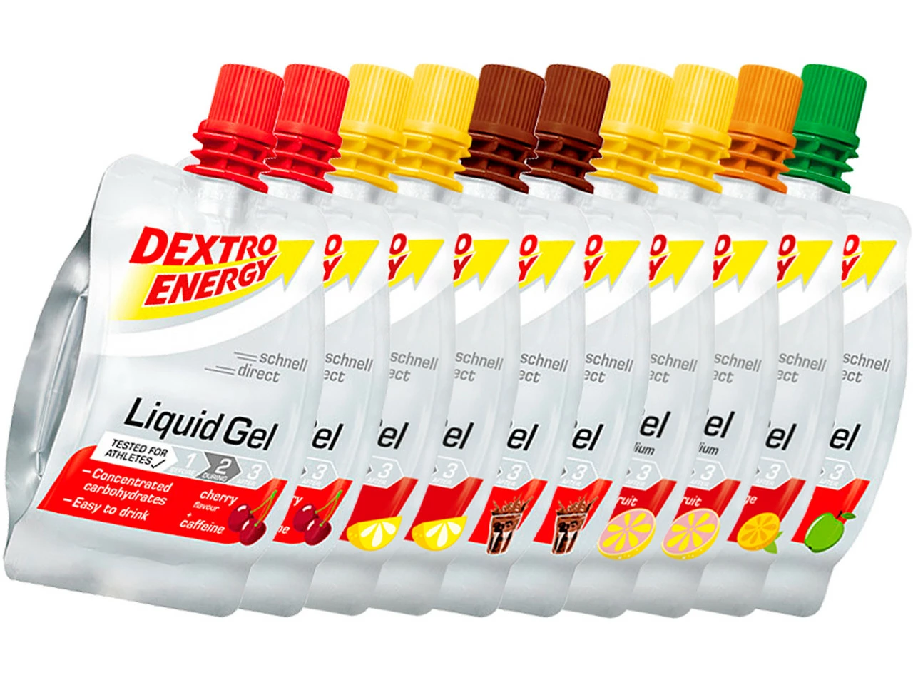 Dextro Energy Liquid Gel - 10 Stück - Image 7