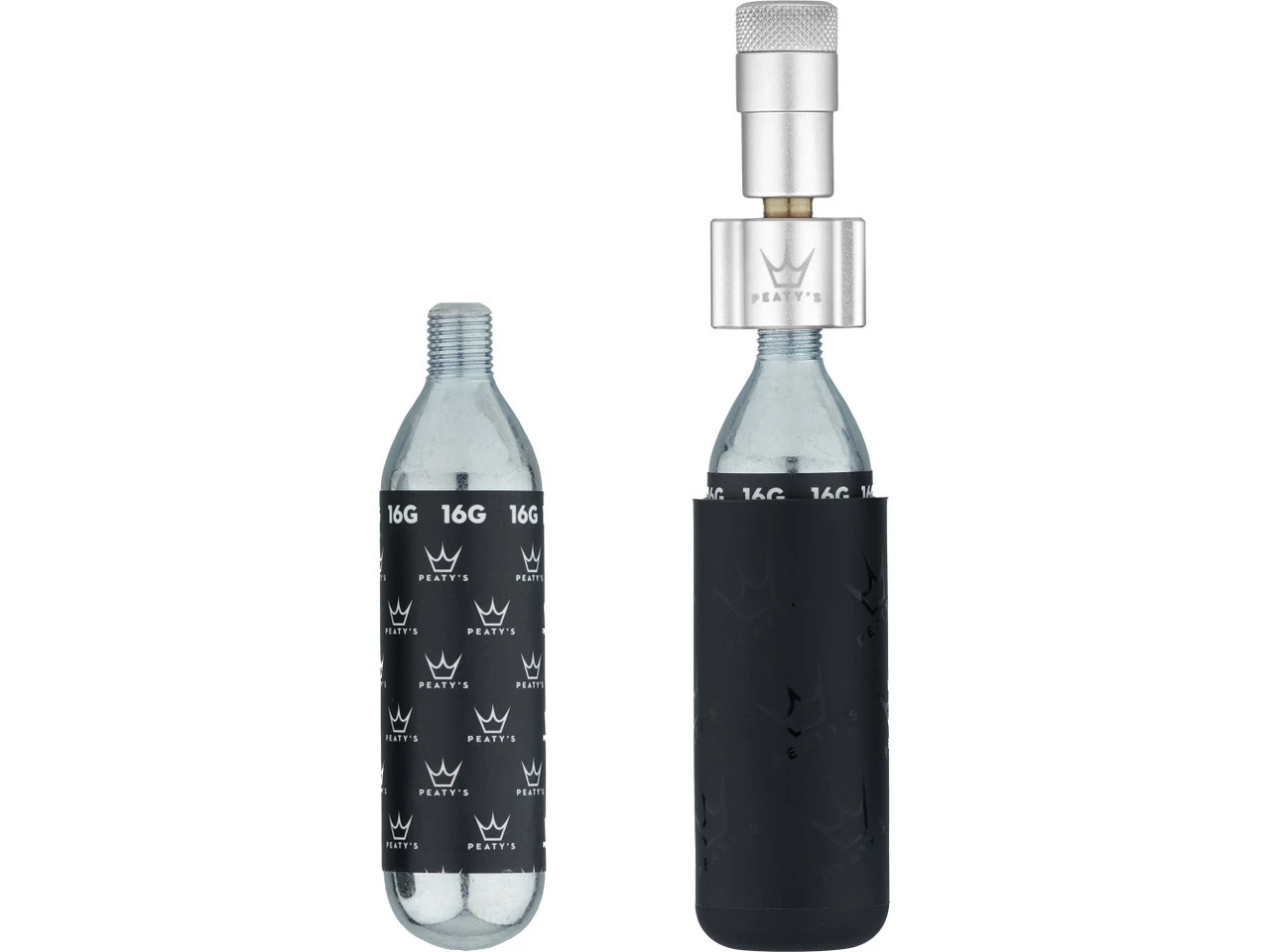 Peatys Holeshot CO2 Tyre Inflator Kit CO2-Kartuschenpumpe + 16 G Kartusche – Bild 7