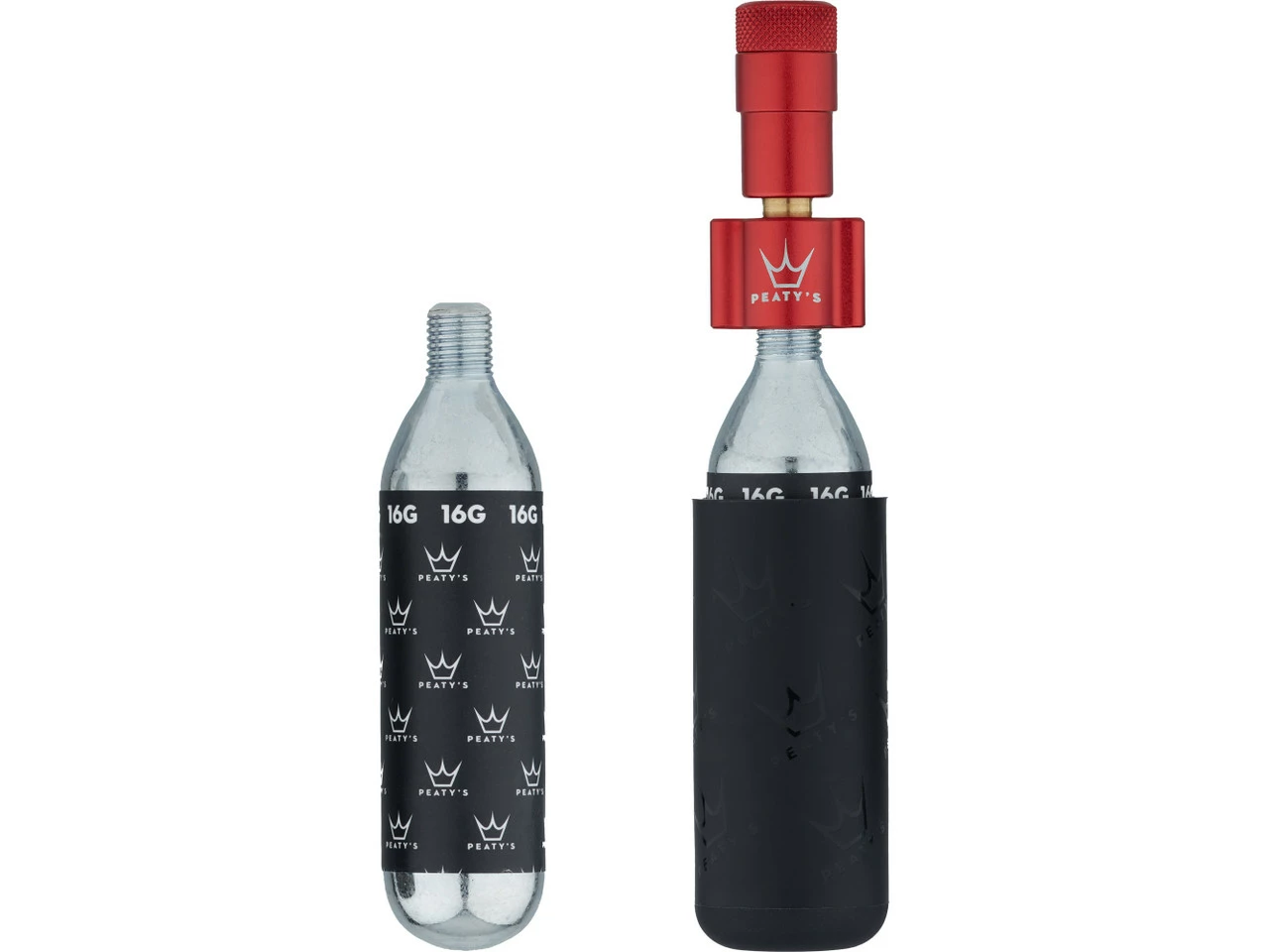 Peatys Holeshot CO2 Tyre Inflator Kit CO2-Kartuschenpumpe + 16 G Kartusche – Bild 10