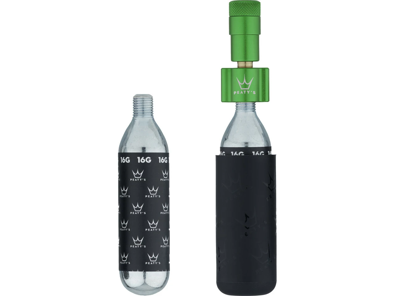 Peatys Holeshot CO2 Tyre Inflator Kit CO2-Kartuschenpumpe + 16 G Kartusche – Bild 13