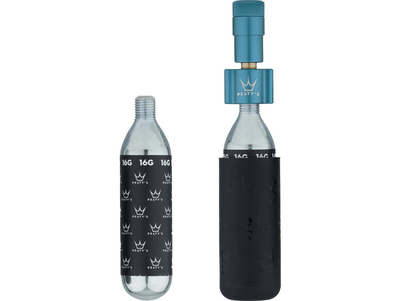 Peatys Holeshot CO2 Tyre Inflator Kit CO2-Kartuschenpumpe + 16 G Kartusche – Bild 19