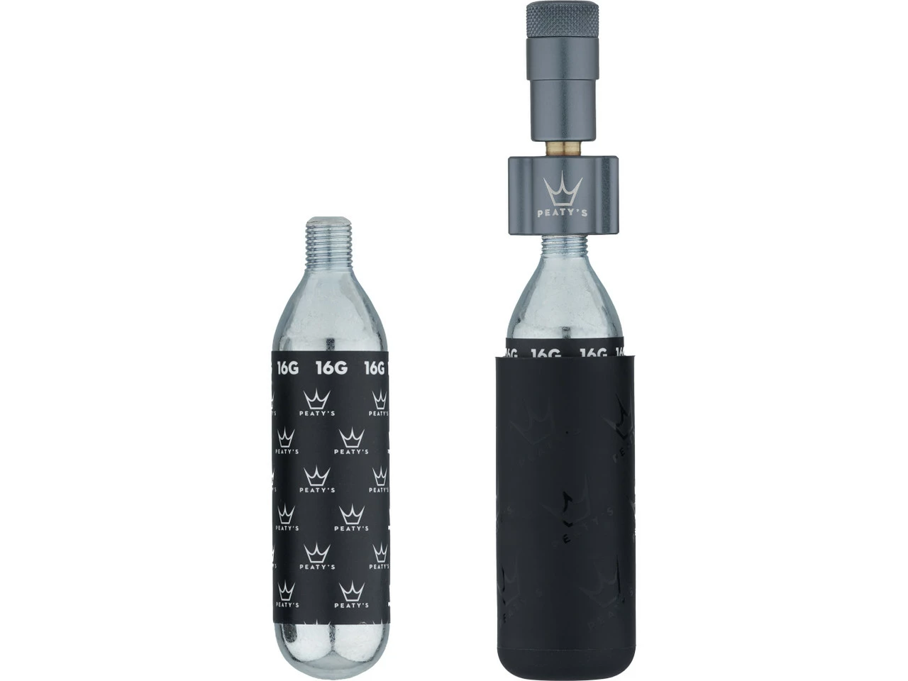 Peatys Holeshot CO2 Tyre Inflator Kit CO2-Kartuschenpumpe + 16 G Kartusche – Bild 22