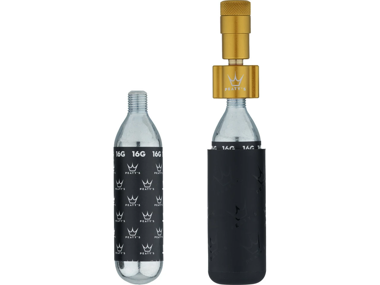 Peatys Holeshot CO2 Tyre Inflator Kit CO2-Kartuschenpumpe + 16 G Kartusche – Bild 25