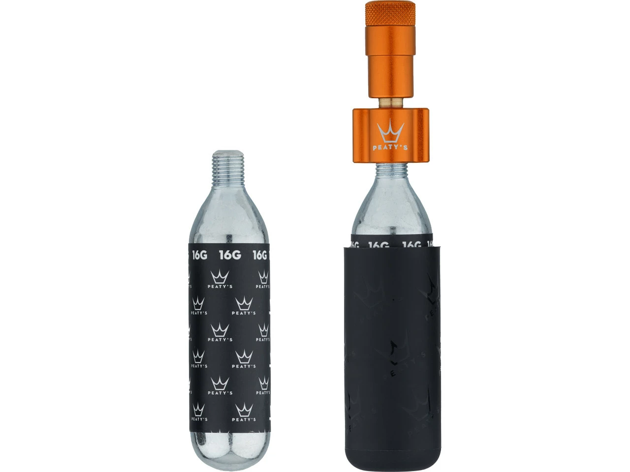 Peatys Holeshot CO2 Tyre Inflator Kit CO2-Kartuschenpumpe + 16 G Kartusche – Bild 34