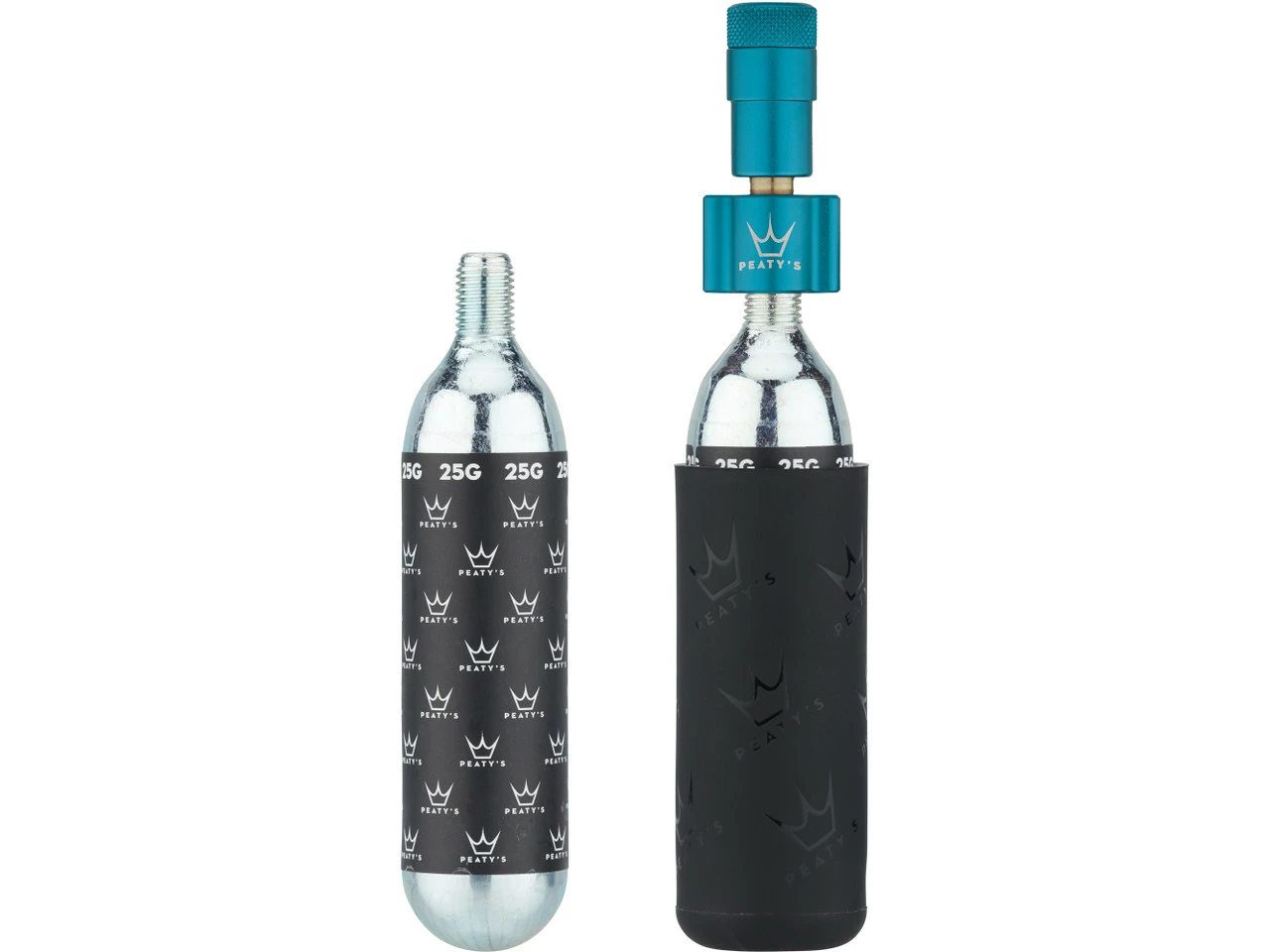 Peatys Holeshot CO2 Tyre Inflator Kit CO2-Kartuschenpumpe + 25 G Kartusche – Bild 34