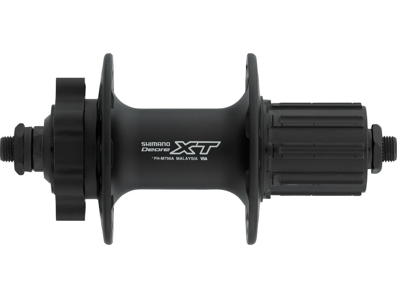 Shimano XT HR-Nabe FH-M756A Disc 6-Loch Für Schnellspannachse