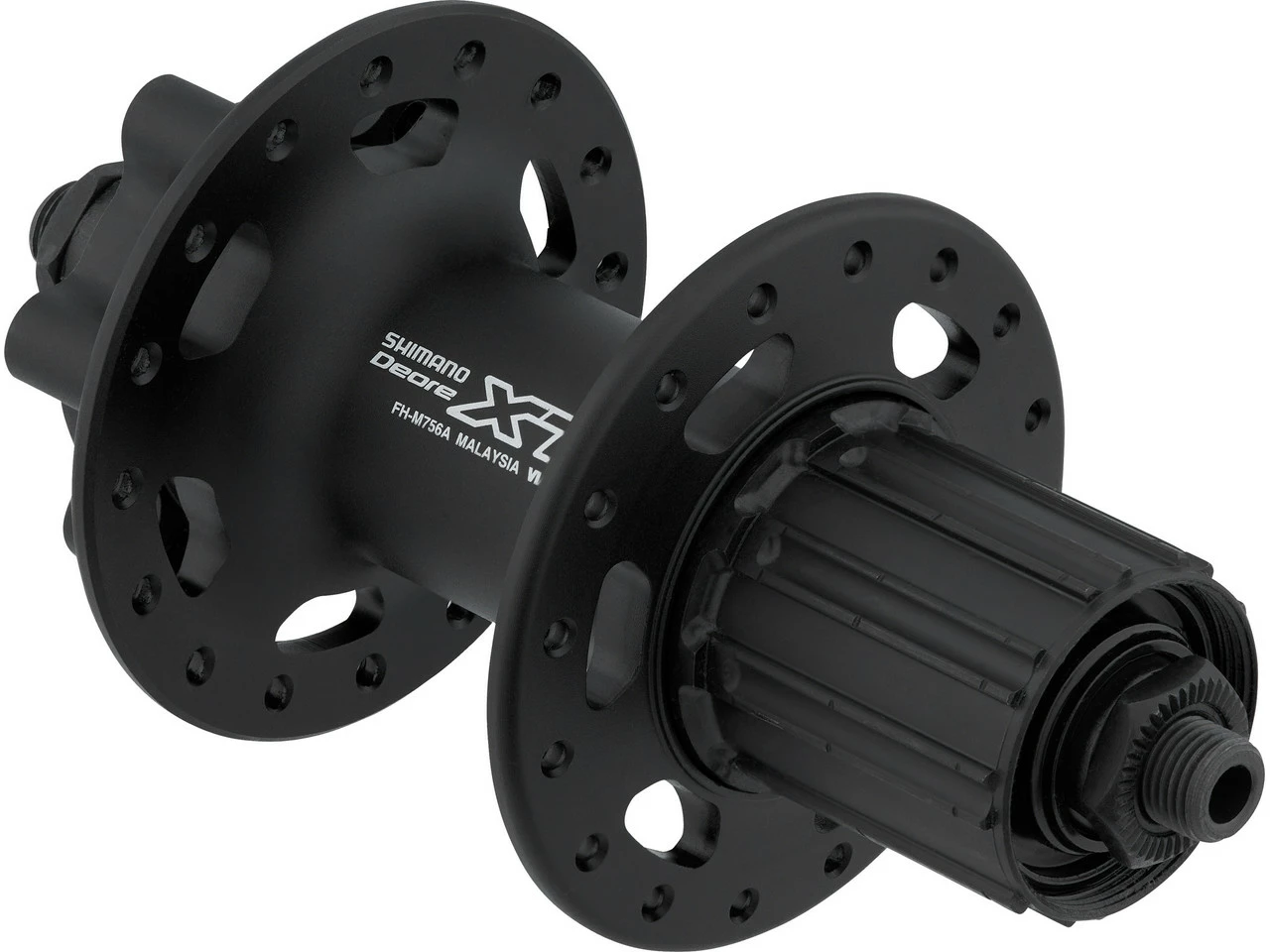 Shimano XT HR-Nabe FH-M756A Disc 6-Loch Für Schnellspannachse – Bild 3