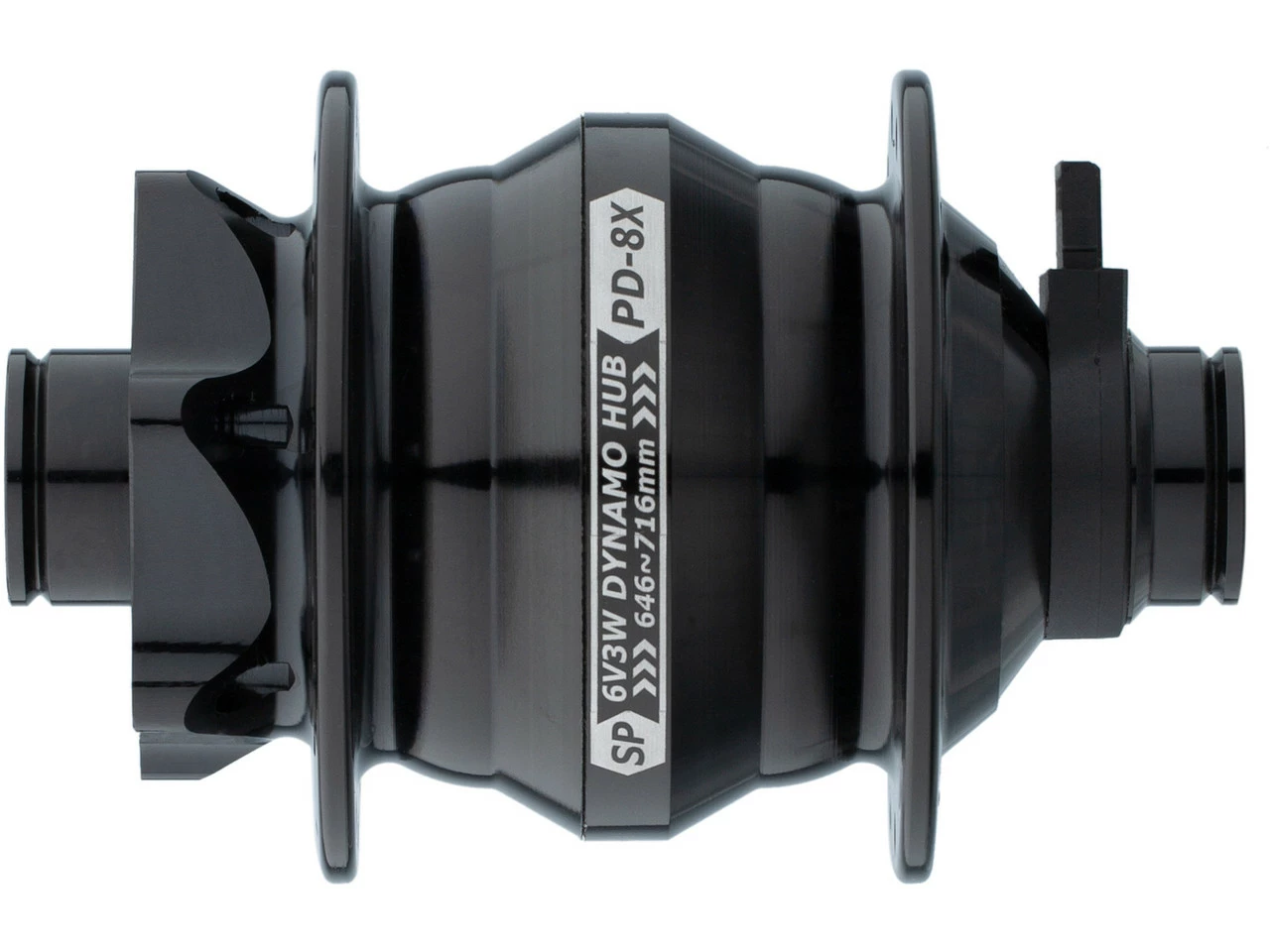 Shutter Precision Nabendynamo PD-8X QR15 Disc 6-Loch